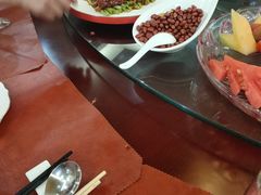 锅仔金菇肥牛-蓝天宾馆·融合菜·宴席(解放大道店)