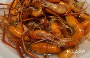 Poached River Shrimps