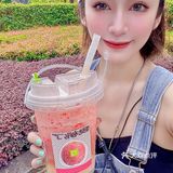 能喝足一天的飲料,【霸氣一升桃】給承包了!!