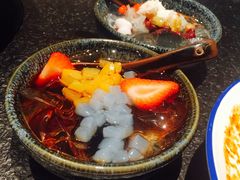 红糖冰粉-盡膳口福跷脚牛肉火锅(北美新天地店)