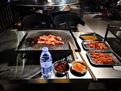 自助取餐区-胡四哥特色火盆烧烤(总店)