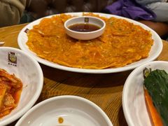 泡菜饼-喇喇排骨火锅·传统韩式脊骨汤(望京西园总店)