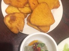 炸窝头-玫瑰红烤羊排(北新桥三条店)