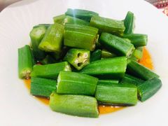 白灼秋葵-西贝(金桥店)