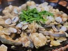 白贝煎焗钳鱼-富鸽天下讯裕佳美食店(南洲路店)