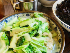 毛白菜炒面筋泡-食客三千·老家