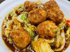 白菜头烩丸子-老边饺子馆(西站店)