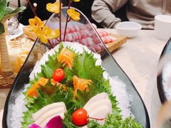 -海上明月海鲜火锅 鲜切牛肉