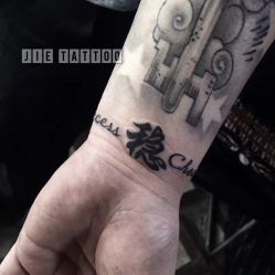 Chewing failure…Enjoy success 咀嚼失败,享受成功… “稳”字很棒 纹身师：杰Tattoo刺青主理人 TianJin.China中国天津-杰TATTOO刺青