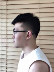 -极客侠男士假发定制补发
