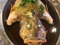酱油蒸时鱼-德成饭店