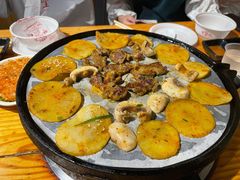 XO酱爆口蘑-胖记烤肉(江汉路店)