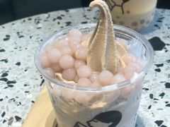 爆芋泥雪糕杯-喜茶(青岛金狮广场店)