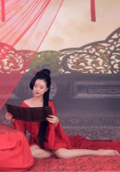 点击看大图 -红颜印画古风汉服艺术摄影