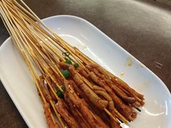 烤鸭肠-利杨记·本味轩粥坊·烧烤(宝体店)