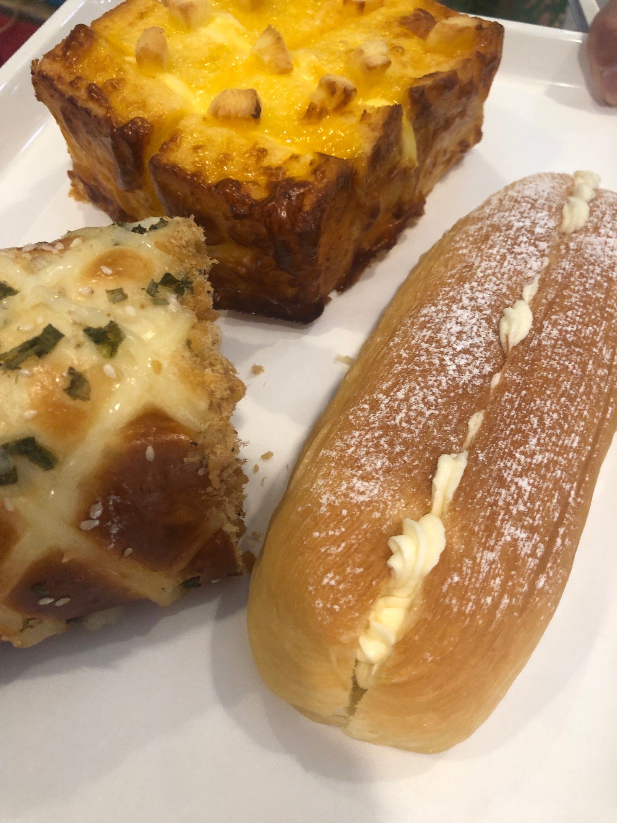 85度c的那个芝士面包真好吃