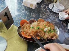 蒜蓉粉丝蒸扇贝-七鲜渔港美食餐厅(巽寮湾海景店)