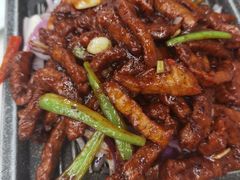 铁板黑椒牛柳-昱德来·天津菜(河西店)
