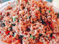 干腌菜炒肉末-火燒雲傣家菜(鼓楼店)