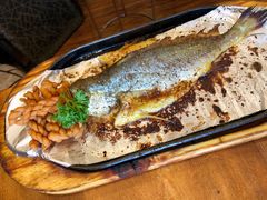 干炸黄花鱼-老东镇啤酒屋海鲜加工·蒸汽海鲜·海鲜烧烤(台东店)