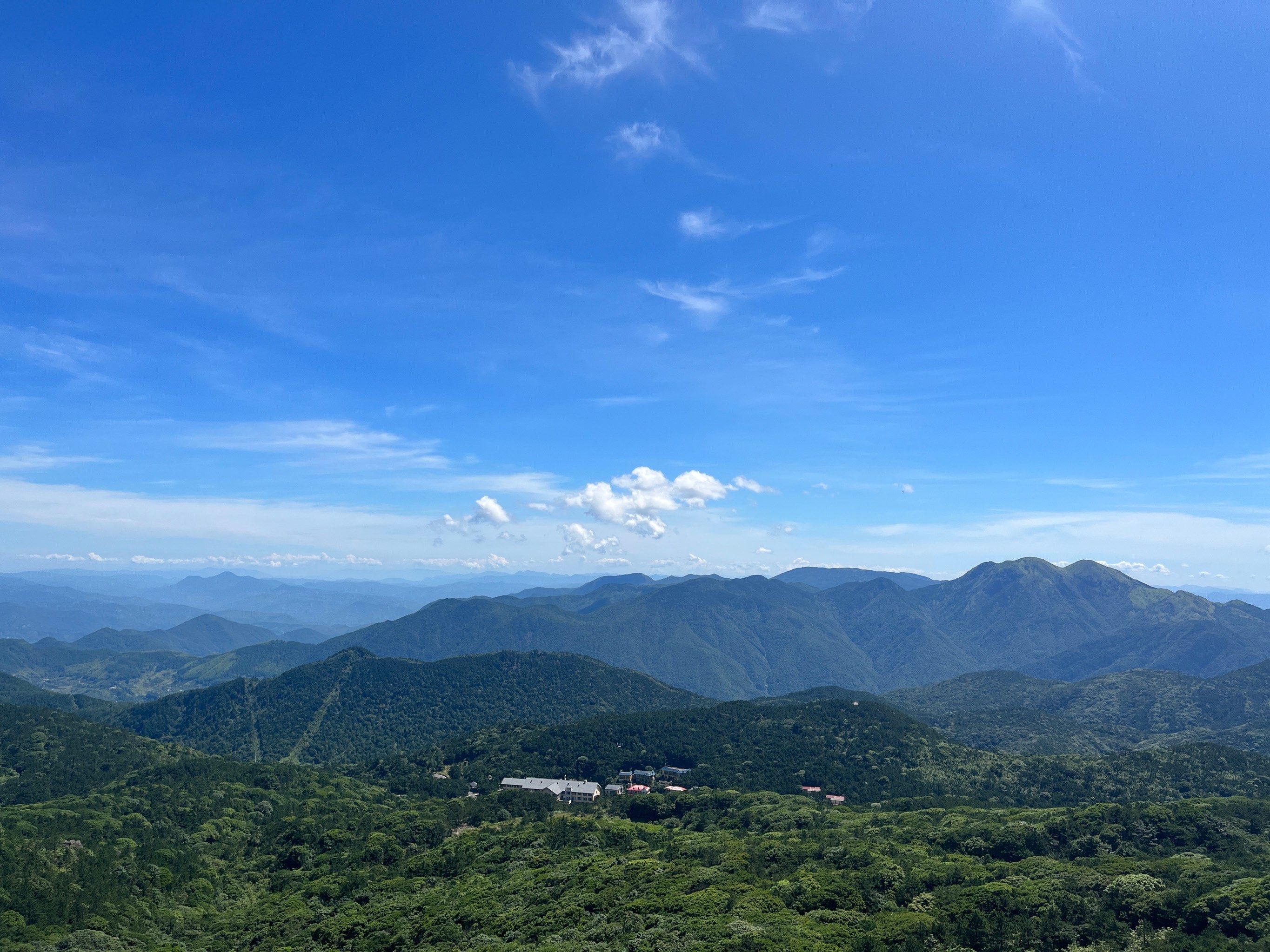 泉州德化石牛山-夏天爬山