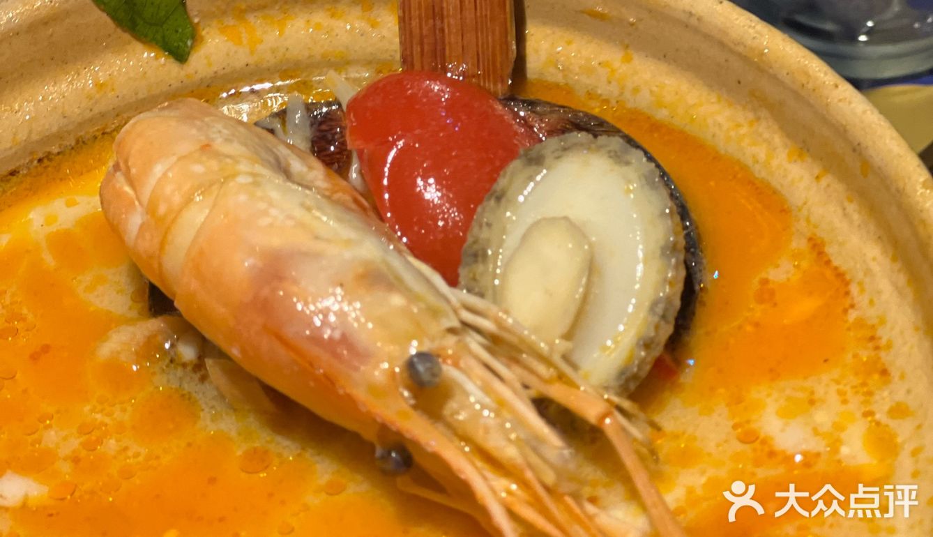 吃的双人餐,泰式冬阴功汤 味道跟在泰国吃的一模一样