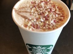 盛樱蜜桃芝士拿铁-星巴克(常州新北公园店)