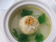 蟹粉狮子头-怡园饭店-餐厅(四望亭店)