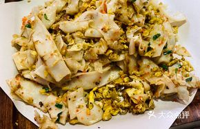 Ginger Egg Stir-fried Shahe Fen
