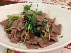 香葱芥未白灼牛肉-粤赏点(越秀城市广场店)