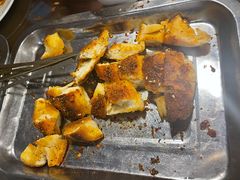特色碳烤油饼-老兰家传统烧烤炒菜泡馍(小南门店)