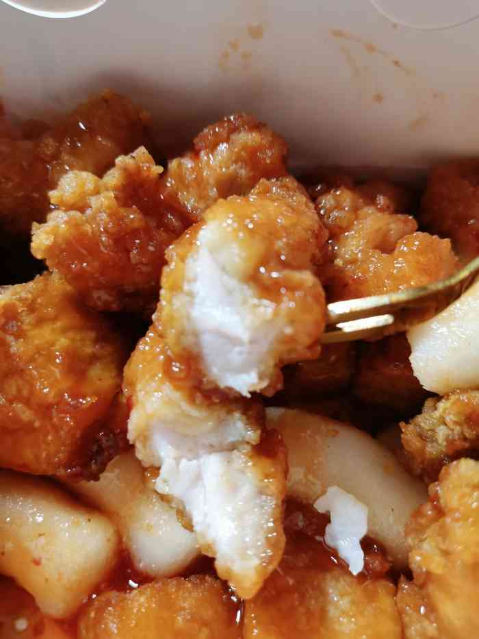 missfox米思韩·韩国炸鸡汉堡米花餐饮-"单人炸鸡套餐,甜辣味,用了八