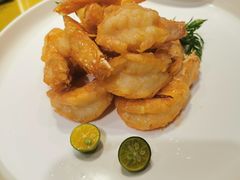 蜜汁酥皮虾-四季民福烤鸭店(王府井灯市口店)