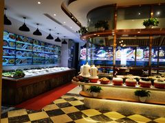 自助取餐区-梦都海鲜酒家(万达广场江桥店)