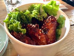 黑白芝麻鸡翅-Lets burger非常汉堡·环球风味(蓝色港湾店)