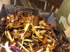 韭芽蘑菇爆猪肝-弄堂里(西溪龙湖天街店)