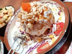 炸温泉蛋土豆泥沙律-仙隐小鹿料理食堂(沙市人信汇店)