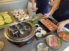 -围炉肉舍•炭烤活鳗•丹东海鲜烤肉(步行街店)