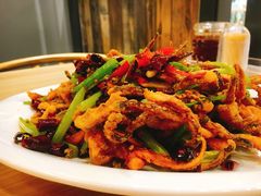 干煸鱿鱼须-陈傻子餐厅(世纪都会店)