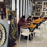 今天在川美喝咖啡☕️