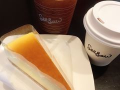 芝士蛋糕-Seesaw Coffee(环贸iapm店)