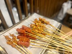 蒜爆鸡-盟重烧烤(东瓜山创始店)