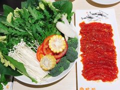 爽滑嫩牛肉-蜀留香火锅(西南角店)