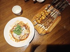 新疆烤羊肉串-天山醉美·新疆餐厅(富华里店)