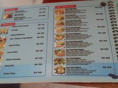菜单-Scarborough Fish & Chips- Tanjung Rhu