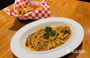 American Meat Sauce Pasta