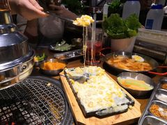 芝士玉米烙-·缸桶屋·韩式牛肋条自助烤肉(西湖D11店)
