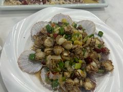 葱爆威海扇贝-郭姐·威海渔村(黄兴路店)