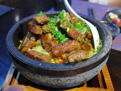 香烧牛肉石锅饭定食-羽山料理