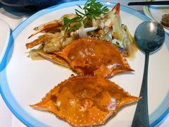 蒜蓉梭子蟹-开海·红岛海鲜虾水饺(石老人店)
